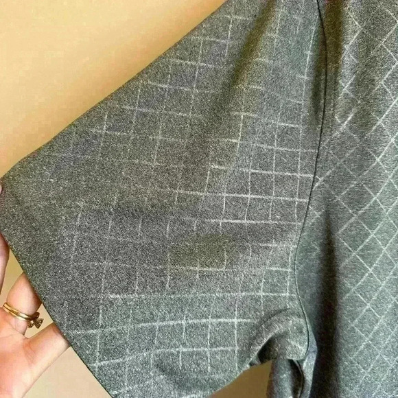 Greg Norman For Tasso Elba Gray/Black Golf Polo Shirt - Men’s XL - Picture 6 of 8